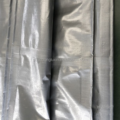 Cubiertas de techo de alfombra de polietileno para camiones impermeable azul para acampar sombra de sol