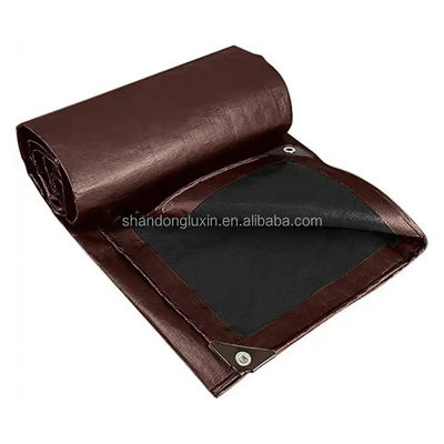 Capa de carga de camión Hojas de lonas impermeables Rollos con recubrimiento de Gsm PE personalizado