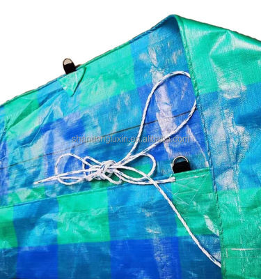 Densidad 6*6-16*16 PE Tarpaulin para la protección de la cubierta de los camiones pesados y de la carga