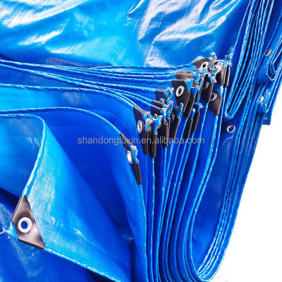 Revestimiento ligero de lonas PE para objetos exteriores impermeable a la lluvia impermeable al polvo impermeable a la humedad
